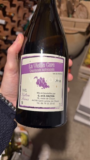 Dolina Loare Valton Frères La Vieille Cure 2018