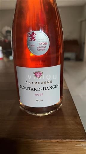 Champagne Sâm-panh Moutard-Dangin Rosé Không niên vụ