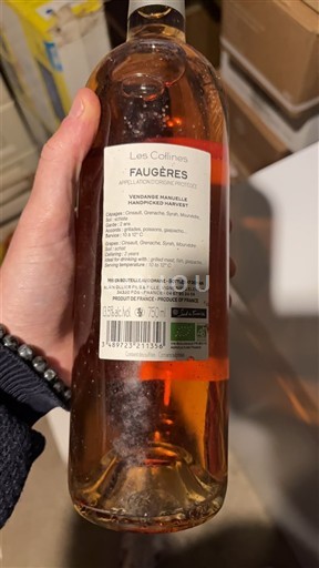 Vine Rosé sec Les Collines Ollier Taillefer 2018 Frankrig Languedoc Faugères AOC