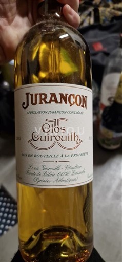 Sydvestfrankrig Jurançon Clos Guirouilh 2015