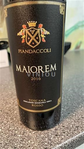 Toscana Rosso di Montalcino Piandaccoli Maiorem 2016