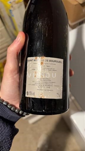 Valle della Loira Saint-Nicolas-De-Bourgueil Estelle et Rodolphe Cognard Les Malgagnes 2001