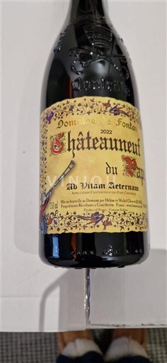 Rhônen laakso Châteauneuf-du-Pape Domaine Fontavin Ad Vitam Aeternam 2022