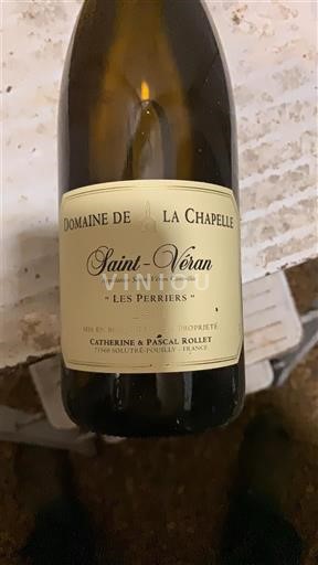 Borgogna Saint-Véran Domaine La Chapelle Les Perriers 2021
