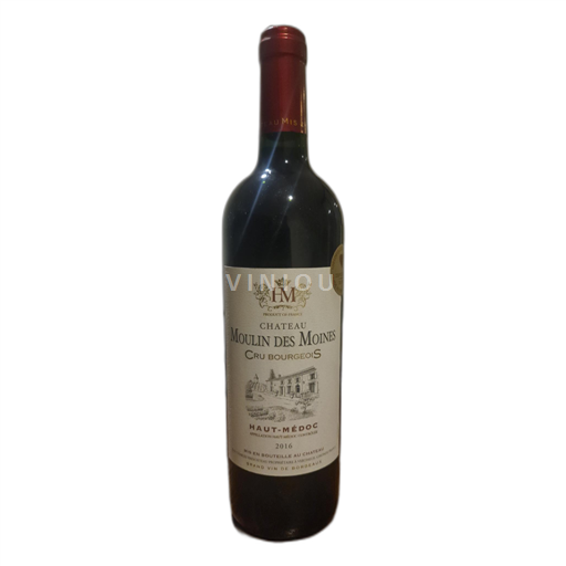 Bordeaux Haut-Médoc Château Moulin des Moines Cru Bourgeois 2016