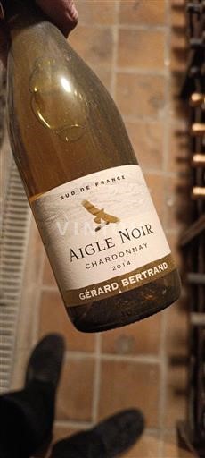 Languedoc et Roussillon Pays d'oc Gérard Bertrand Aigle Noir Chardonnay 2014