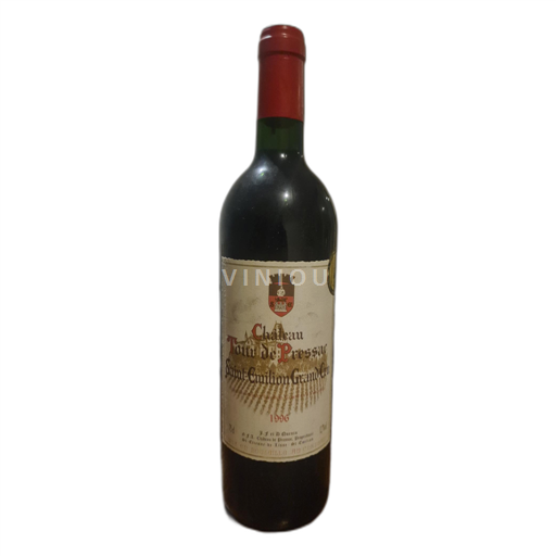 Bordeaux Saint-Émilion Grand Cru Château Tour de Pressac 1996