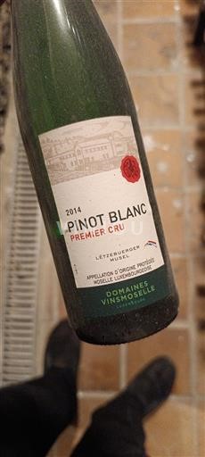 Mosela Luxemburgués Mosela Luxemburgesa Premier Cru Domaine Domaines Vinsmoselle Letzebuerger Musel 2014