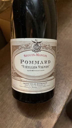 Burgundy Pommard Seguin-Manuel Vieilles Vignes 2008