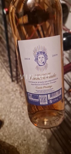 Provansa Coteaux d'Aix-en-Provence Domaine Fonscrenade Prestige 2024