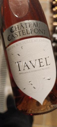 Údolí Rhôny Tavel Château Castelfont 2022