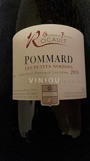 Borgoña Pommard Blandine et François Rocault Les Petits Noizons 2018