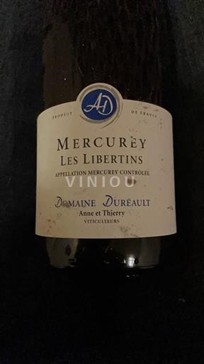 Burgundy Mercurey Domaine Reault Les Libertins 2019