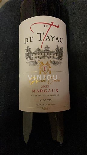 Bordeaux Margaux Le Tayac Grande 2022