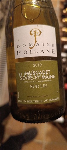 Loire-dalen Muscadet-Sèvre-et-Maine Domaine Poilane Sur Lie 2019
