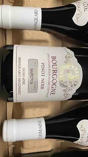 Borgoña Domaine Mongeard-Mugneret Sapidus 2023