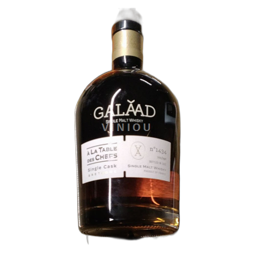 Whiskey Single Malt Whisky Galaad A la table des chefs n*1434 La mine d'or 5a - 2025 France Brittany