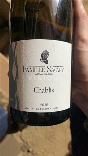Bourgogne Chablis Famille Savary 2018