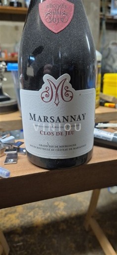 Borgogna Marsannay Château Marsannay Clos de Jeu 2019