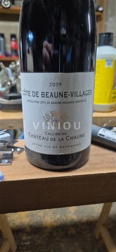 Burgundi Beaune kylien rinteet Château La Chaume 2019