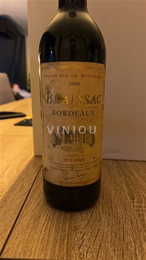 Bordeaux Blaissac 2008