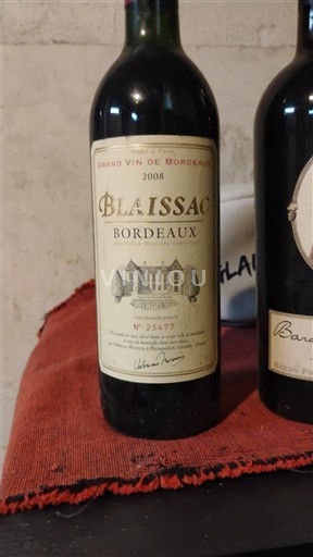 Burdeos Bordeaux Blaissac 2008