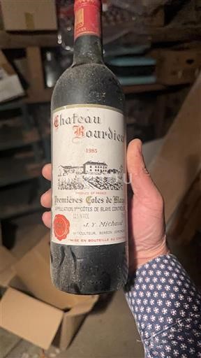Bordeaux Premières-côtes-de-bordeaux Château Bourdieu 1985