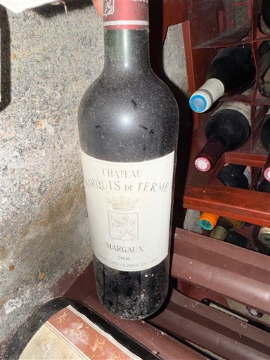 Burdeos Margaux Grand Cru Château Marquis de Terme 2006