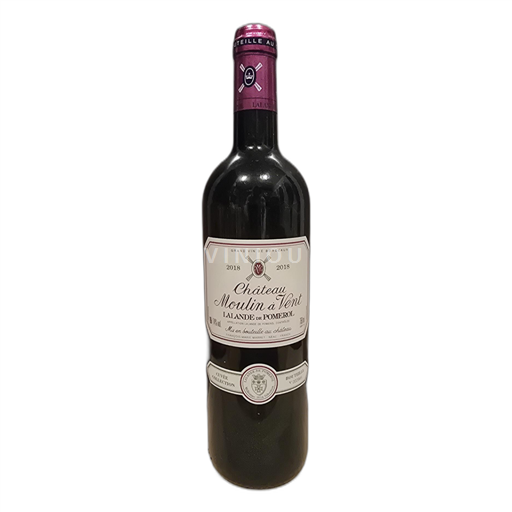 Burdeos Lalande-de-Pomerol Château Moulin à Vent Collection 2018
