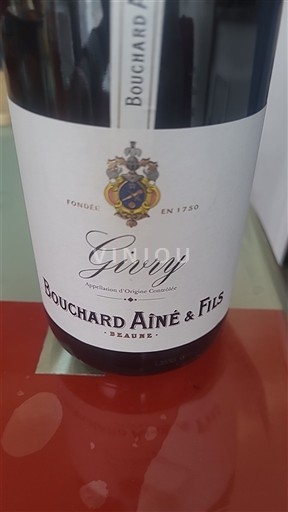 Borgonha Givry Bouchard Aîné & Fils 2024