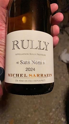 Borgoña Rully Michel Sarrazin Sans Nom 2024