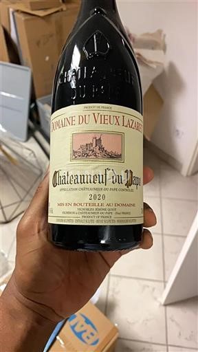 Vallée du Rhône Châteauneuf-du-pape Domaine du Vieux Lazaret 2020