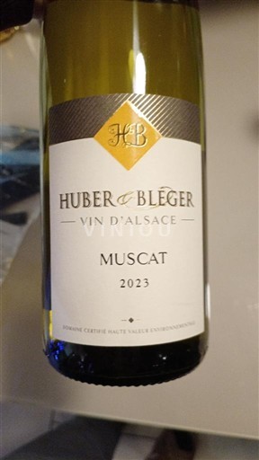 Alsace Muscat Huber & Bléger 2023