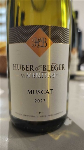 Alsace Muscat Huber & Bléger 2023