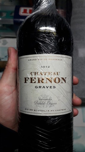 Bordeaux Graves Château Fernon 2012