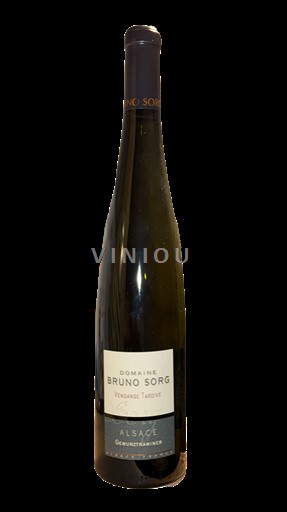 Elzas Gewurztraminer Vendanges Tardives Domaine Bruno Sorg 2019