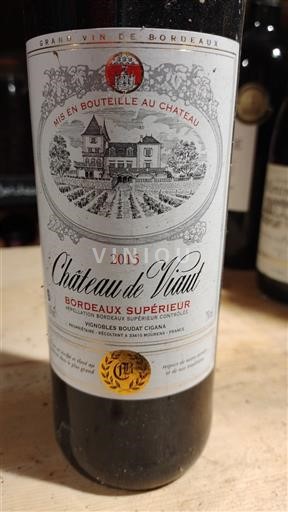 Bordeaux Bordeaux Supérieur Château Viaud 2015