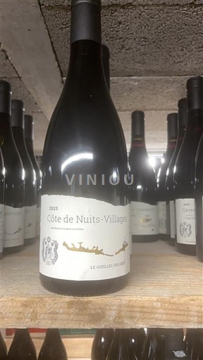 Viinit Rouge sec Domaine Le Domaine Le Guellec Ducouet 2023 Ranska Burgundi Côte de Nuits -kylät AOC