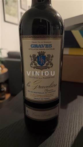 Bordeaux Graves Château Mazillou La Gravelière 2020
