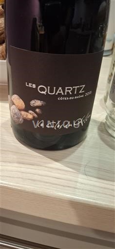 Vallée du Rhône Côtes-du-rhône Le Clos du Caillou Les Quartz 2015