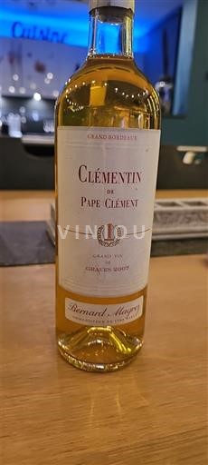 Bordeaux Graves Pape Clément Clémentin de Pape Clément 2007