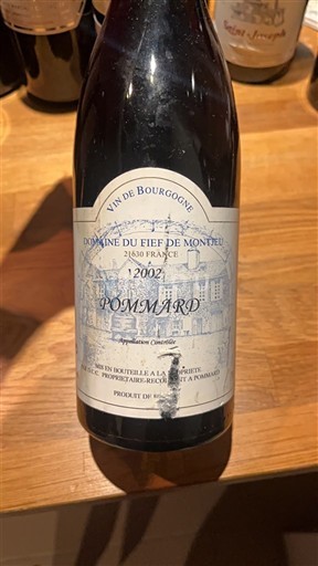 Borgoña Pommard Domaine Fief de Montjeu 2002