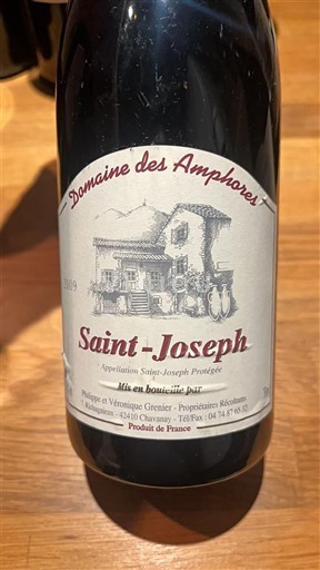 Thung lũng Rhône Saint-Joseph Domaine S Amphores Không niên vụ