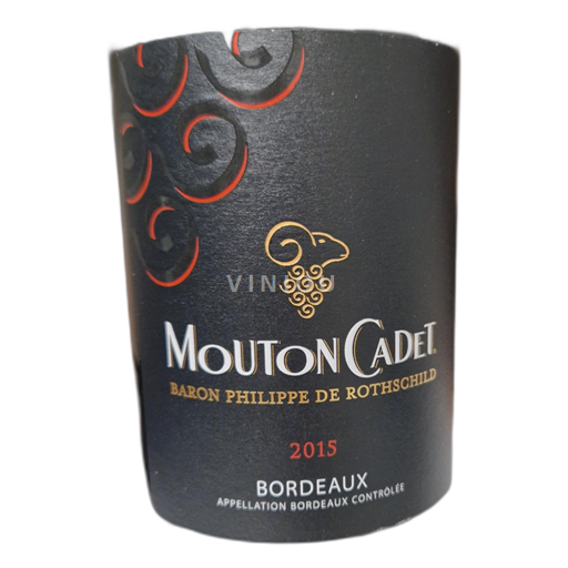 Bordeaux Baron Philippe de Rothschild Mouton Cadet 2015