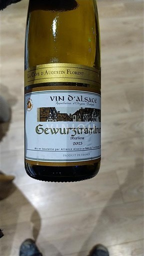 Alsace La Cave d'Augustin Florent Moelleux 2022