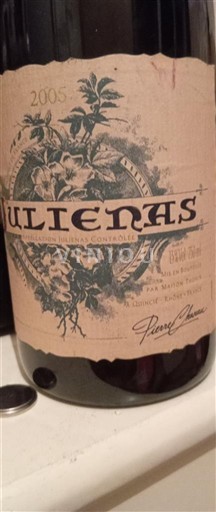 Beaujolais Juliénas Pierre Chanau 2005