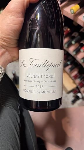 Vinhos Rouge sec Les Taillepieds Domaine Montille 2015 França Borgonha Volnay AOC Premier Cru