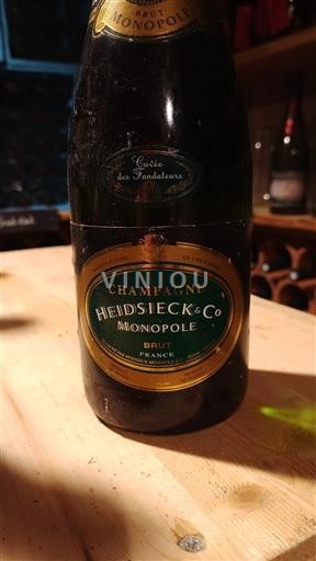 Rượu vang sủi bọt Blanc brut Brut Heidsieck & Co Monopole Non millésimé Pháp Champagne Sâm-panh AOC
