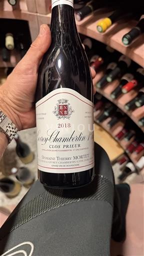 Borgoña Gevrey-Chambertin Premier Cru Domaine Thierry Mortet Clos Prieur 2018