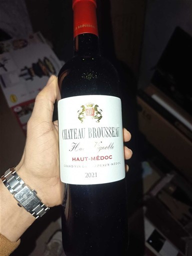 Bordeaux Haut-Médoc Château Brousseau Haut Vignoble 2021